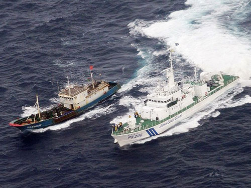 Nhật bắt thuyền trưởng Trung Quốc