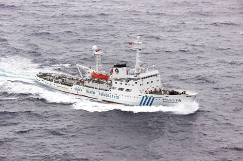 Trung Quốc tăng cường tàu hải giám