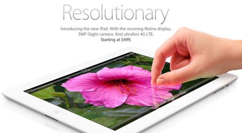 ipad 3; iPad mới; Retina