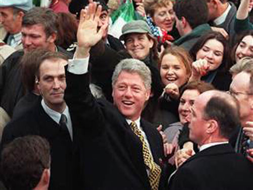 Tổng thống Bill Clinton trong một chuyến “vi hành”