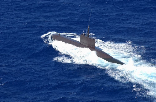 Tàu ngầm lớp Jang Bo-go của Hàn Quốc - Ảnh: US Navy 