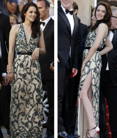 Kristen Stewart “khoe sắc” trên thảm đỏ Cannes 2012  - 1