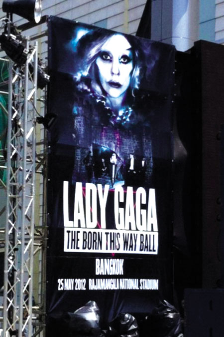 Đêm nhạc Lady Gaga tại Thái Lan