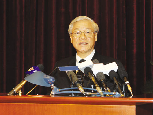 Phát biểu bế mạc Hội nghị Trung ương Đảng lần 5, Tổng bí thư Nguyễn Phú Trọng: Cần quyết tâm cao, nỗ lực lớn ! 