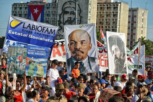 Người dân Cuba ăn mừng này Quốc tế Lao động 1.5