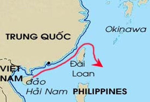 Tàu chiến Trung Quốc đến gần Philippines 2