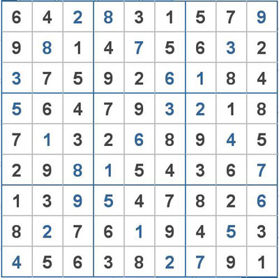 Sudoku 1989