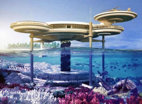 Dubai xây khách sạn “nửa chìm nửa nổi” trên biển