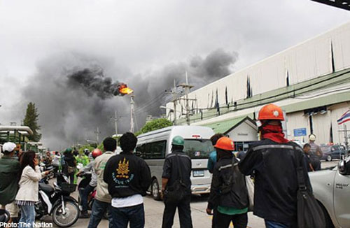 Cháy ở Thái Lan, Hàn Quốc, 22 người chết