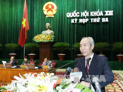 Chủ tịch Ủy ban Trung ương Mặt trận Tổ quốc Việt Nam Huỳnh Đảm 