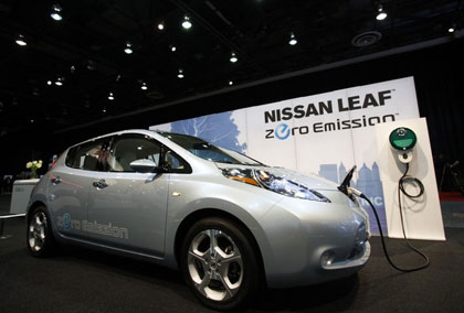 xe điện; xe chạy điện; Nissan Leaf; hybrid