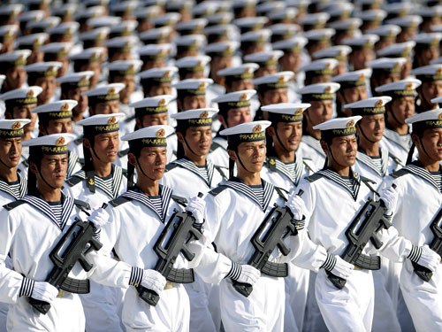 Nguy cơ bùng nổ xung đột ở châu Á - Hải quân Trung Quốc - nd