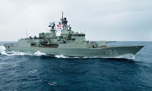Úc lên kế hoạch chiến tranh với Trung Quốc - Tàu khu trục lớp Anzac của Úc  - nd