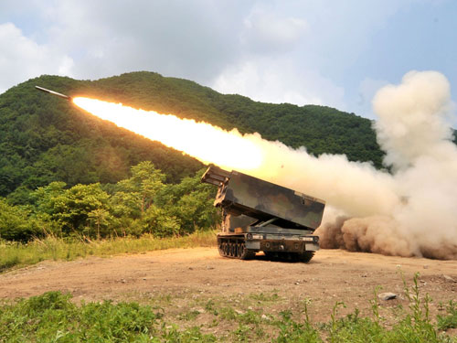 Hai miền Triều Tiên dằn mặt nhau - Tên lửa Hàn Quốc - nd