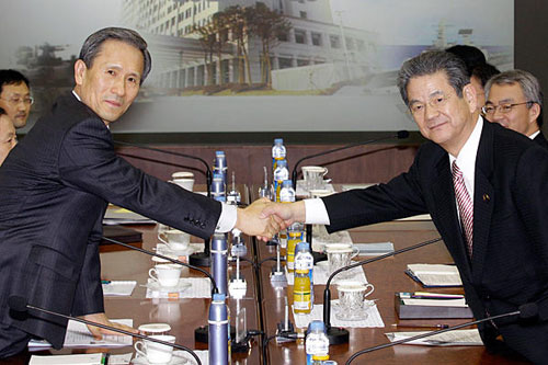 Hàn, Nhật ký thỏa ước trao đổi thông tin tình báo - nd