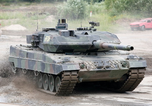 Một mẫu xe tăng Leopard của Đức