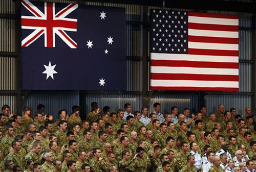 Úc ủng hộ Mỹ tăng cường quân sự tại Thái Bình Dương