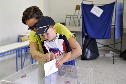 Căng thẳng bầu cử quốc hội Hy Lạp