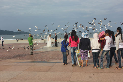 Mùa hè ở công viên Biển Đông 1