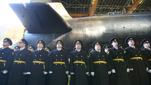 Lớp tàu ngầm Borey chiến lược của Nga 3