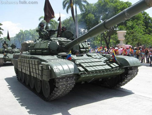 Venezuela mua thêm 100 xe tăng T-72