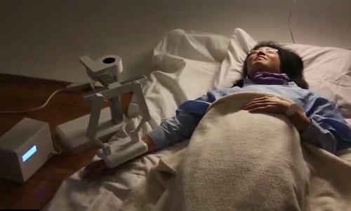 Robot “phút cuối” được thử nghiệm tại một bệnh viện - Ảnh chụp màn hình video của CNET
