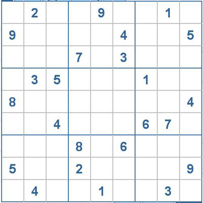 Mời các bạn thử sức với ô số Sudoku 2017 mức độ Khó