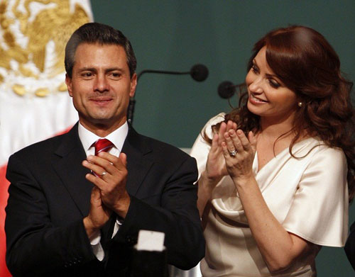 Tổng thống đắc cử Enrique Pena Nieto 