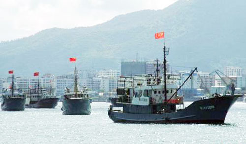 Nga liên tục bắt giữ tàu cá Trung Quốc 1
