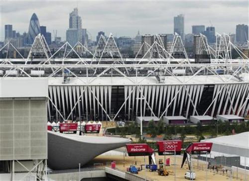 Sân vận động Olympic ở London, Anh - Ảnh: Reuters