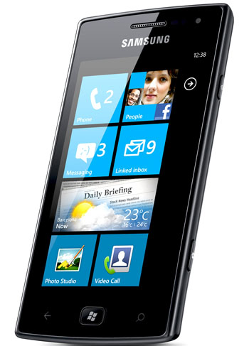 Samsung; Omnia; Omnia W; Omnia M; Windows Phone; Tango; Windows Phone 8