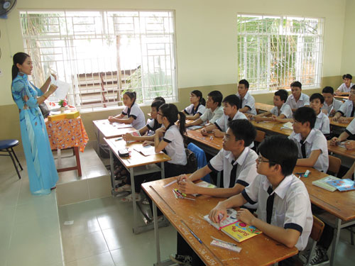 Nhiều trung tâm GDTX được đầu tư để nâng cao chất lượng giảng dạy - Ảnh: Đào Ngọc Thạch