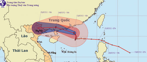 Sáng mai, bão số 4 vào Hải Phòng, Quảng Ninh