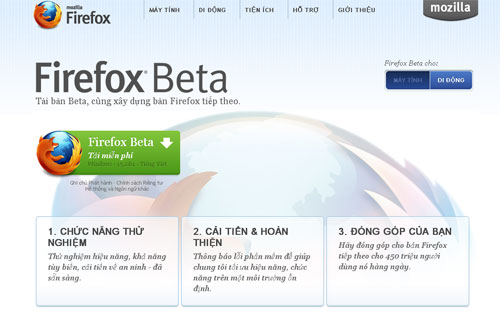 Firefox 15 beta