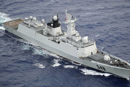 Nhật cảnh báo tàu hải quân Trung Quốc xuất hiện thường xuyên hơn trước - Ảnh: Militaryphotos.ne