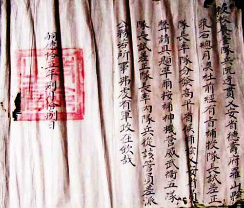 Hàng loạt văn tự cổ, đạo sắc cổ xuất hiện tại Hà Tĩnh