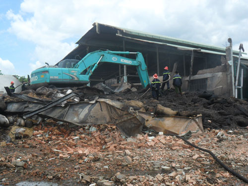 Thông tin về vụ cháy tại Bình Phước: Đám cháy đã được dập tắt hoàn toàn 1