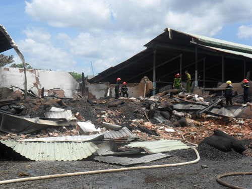Thông tin về vụ cháy tại Bình Phước: Đám cháy đã được dập tắt hoàn toàn 2
