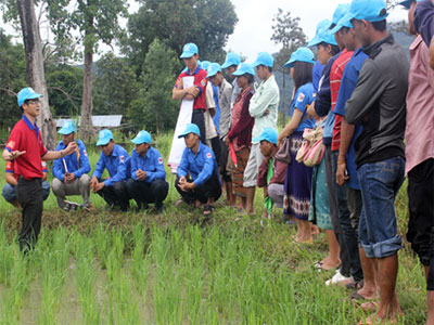 Bước chân tình nguyện ở Nam Lào