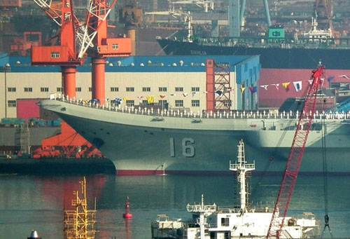 Hải quân Trung Quốc nhận tàu sân bay