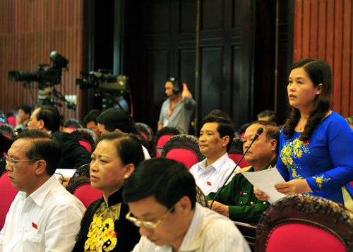 Dự thảo sửa đổi Hiến pháp đã được đưa ra thảo luận tại Quốc hội vào tháng 11.2012 