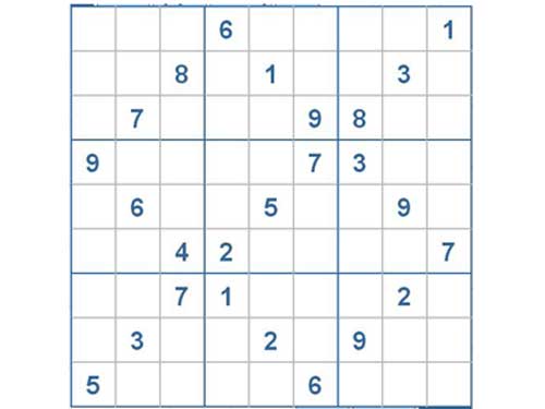 Mời các bạn thử sức với ô số Sudoku 2220 mức độ Khó