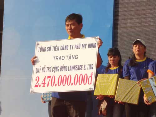 Chương trình đã quyên góp được 2,47 tỉ đồng giúp cho người nghèo đón Tết