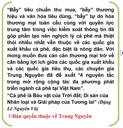 Nguyên tắc 2: Phát triển bền vững vùng nguyên liệu cà phê số 1 của thế giới