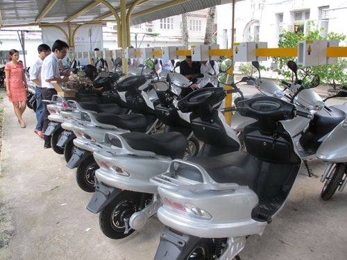 Các mẫu xe máy điện đang được ECC-HCMC thử nghiệm để chuẩn bị sản xuất đại trà tại Việt Nam