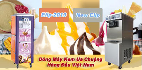 Máy làm kem tươi Elip thương hiệu nổi tiếng ở Việt Nam 2