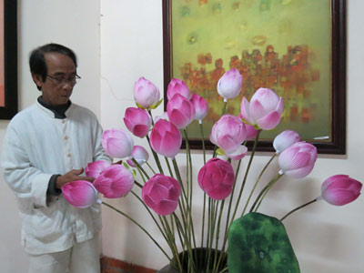 Đón tết cùng hoa giấy Thanh Tiên