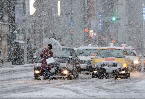 Nhật hủy hơn 500 chuyến bay vì thời tiết xấu