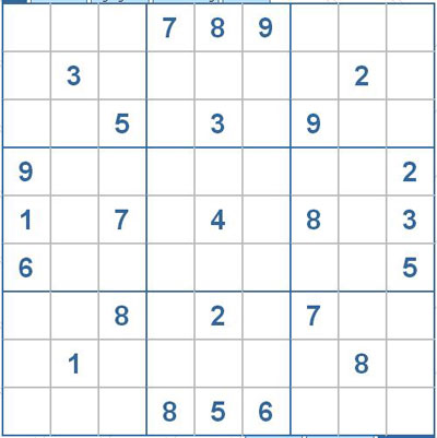 Mời các bạn thử sức với ô số Sudoku 2212 mức độ Khó