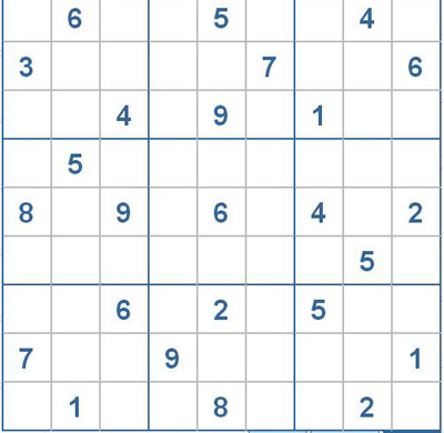 Mời các bạn thử sức với ô số Sudoku 2230 mức độ Rất khó